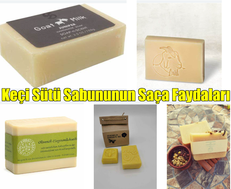 keçi sütü sabunun saça faydaları
